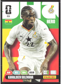 Kamaldeen Sulemana, Kartička, 2026 Panini Adrenalyn XL FIFA World Cup, BASE