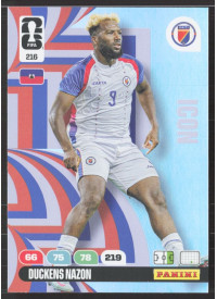 Duckens Nazon, Kartička, 2026 Panini Adrenalyn XL FIFA World Cup, INSERT