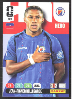 Jean-Ricner Bellegarde, Kartička, 2026 Panini Adrenalyn XL FIFA World Cup, BASE