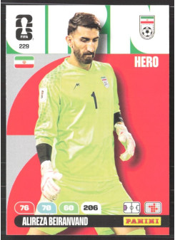Alireza Beiranvand, Kartička, 2026 Panini Adrenalyn XL FIFA World Cup, BASE