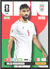 Milad Mohammadi, Kartička, 2026 Panini Adrenalyn XL FIFA World Cup, BASE