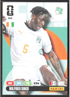 Wilfried Singo, Kartička, 2026 Panini Adrenalyn XL FIFA World Cup, BASE