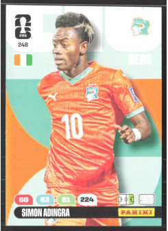 Simon Adingra, Kartička, 2026 Panini Adrenalyn XL FIFA World Cup, BASE