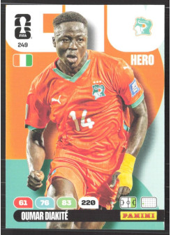 Oumar Diakité, Kartička, 2026 Panini Adrenalyn XL FIFA World Cup, BASE