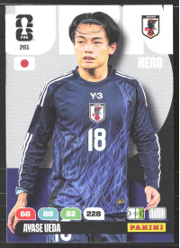 Ayase Ueda, Kartička, 2026 Panini Adrenalyn XL FIFA World Cup, BASE