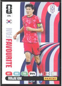 Min-jae Kim, Kartička, 2026 Panini Adrenalyn XL FIFA World Cup, INSERT
