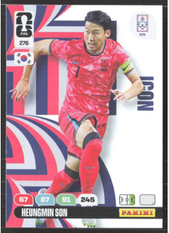Heung-min Son, Kartička, 2026 Panini Adrenalyn XL FIFA World Cup, INSERT