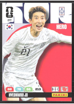 Hyeon-woo Jo, Kartička, 2026 Panini Adrenalyn XL FIFA World Cup, BASE