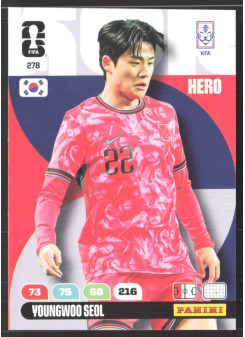 Young-woo Seol, Kartička, 2026 Panini Adrenalyn XL FIFA World Cup, BASE