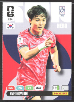 Hyeon-gyu Oh, Kartička, 2026 Panini Adrenalyn XL FIFA World Cup, BASE