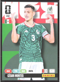 César Montes, Kartička, 2026 Panini Adrenalyn XL FIFA World Cup, BASE