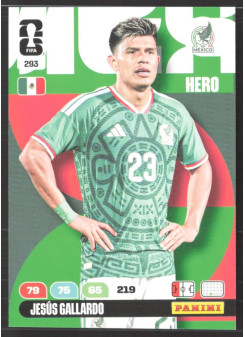 Jésus Gallardo, Kartička, 2026 Panini Adrenalyn XL FIFA World Cup, BASE