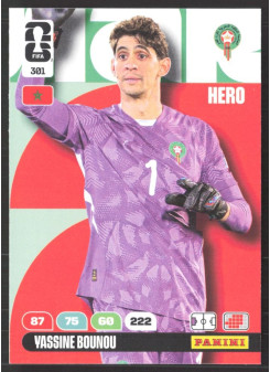 Yassine Bounou, Kartička, 2026 Panini Adrenalyn XL FIFA World Cup, BASE