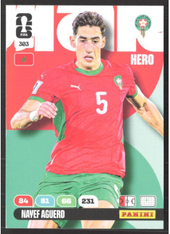 Nayef Aguerd, Kartička, 2026 Panini Adrenalyn XL FIFA World Cup, BASE