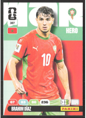 Brahim Díaz, Kartička, 2026 Panini Adrenalyn XL FIFA World Cup, BASE