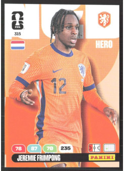 Jeremie Frimpong, Kartička, 2026 Panini Adrenalyn XL FIFA World Cup, BASE