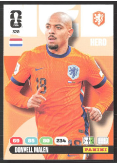 Donyell Malen, Kartička, 2026 Panini Adrenalyn XL FIFA World Cup, BASE