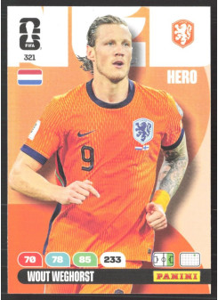 Wout Weghorst, Kartička, 2026 Panini Adrenalyn XL FIFA World Cup, BASE