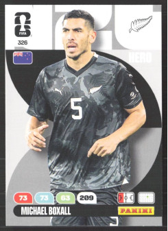 Michel Boxall, Kartička, 2026 Panini Adrenalyn XL FIFA World Cup, BASE