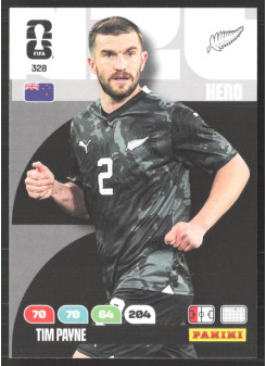Tim Payne, Kartička, 2026 Panini Adrenalyn XL FIFA World Cup, BASE