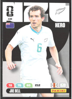 Joe Bell, Kartička, 2026 Panini Adrenalyn XL FIFA World Cup, BASE