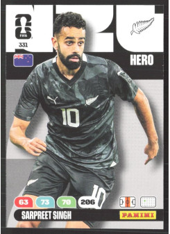 Sarpreet Singh, Kartička, 2026 Panini Adrenalyn XL FIFA World Cup, BASE