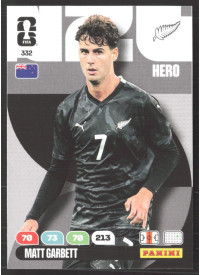 Matt Garbett, Kartička, 2026 Panini Adrenalyn XL FIFA World Cup, BASE