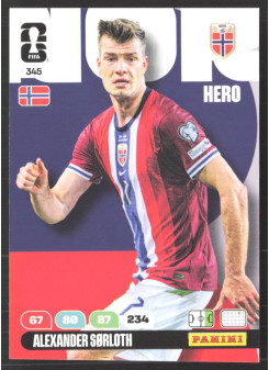 Alexander Sørloth, Kartička, 2026 Panini Adrenalyn XL FIFA World Cup, BASE