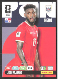 José Fajardo, Kartička, 2026 Panini Adrenalyn XL FIFA World Cup, BASE