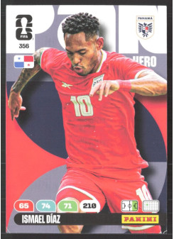 Ismael Díaz, Kartička, 2026 Panini Adrenalyn XL FIFA World Cup, BASE