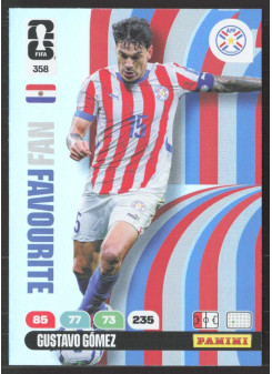 Gustavo Gómez, Kartička, 2026 Panini Adrenalyn XL FIFA World Cup, INSERT