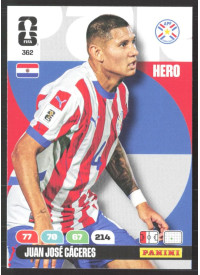 Juan José Cáceres, Kartička, 2026 Panini Adrenalyn XL FIFA World Cup, BASE