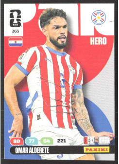 Omar Alderete, Kartička, 2026 Panini Adrenalyn XL FIFA World Cup, BASE