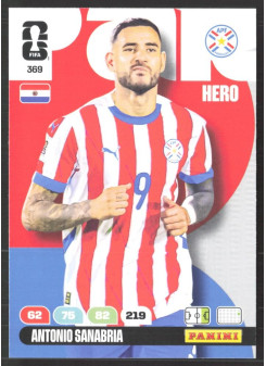 Antonio Sanabria, Kartička, 2026 Panini Adrenalyn XL FIFA World Cup, BASE