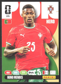 Nuno Mendes, Kartička, 2026 Panini Adrenalyn XL FIFA World Cup, BASE