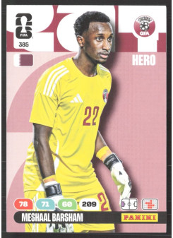Meshaal Barsham, Kartička, 2026 Panini Adrenalyn XL FIFA World Cup, BASE