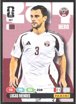Lucas Mendes, Kartička, 2026 Panini Adrenalyn XL FIFA World Cup, BASE