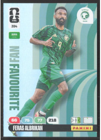 Feras Albrikan, Kartička, 2026 Panini Adrenalyn XL FIFA World Cup, INSERT