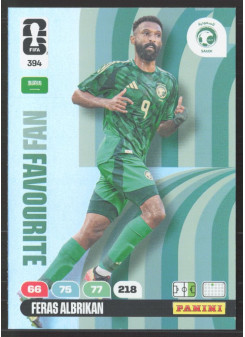Feras Albrikan, Kartička, 2026 Panini Adrenalyn XL FIFA World Cup, INSERT