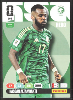 Hassan Altambakti, Kartička, 2026 Panini Adrenalyn XL FIFA World Cup, BASE