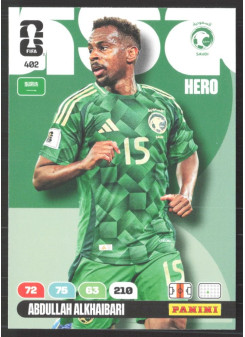 Abdullah Alkhaibari, Kartička, 2026 Panini Adrenalyn XL FIFA World Cup, BASE
