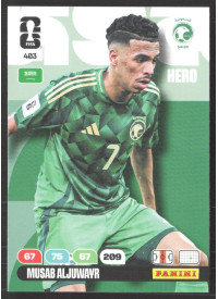 Musab Aljuwayr, Kartička, 2026 Panini Adrenalyn XL FIFA World Cup, BASE