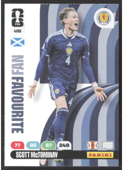 Scott McTominay, Kartička, 2026 Panini Adrenalyn XL FIFA World Cup, INSERT