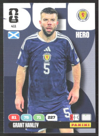 Grant Hanley, Kartička, 2026 Panini Adrenalyn XL FIFA World Cup, BASE