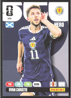 Ryan Christie, Kartička, 2026 Panini Adrenalyn XL FIFA World Cup, BASE