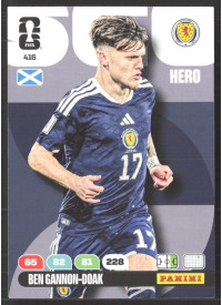 Ben Gannon-Doak, Kartička, 2026 Panini Adrenalyn XL FIFA World Cup, BASE