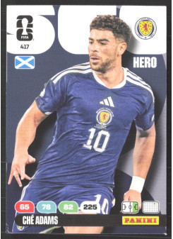 Ché Adams, Kartička, 2026 Panini Adrenalyn XL FIFA World Cup, BASE