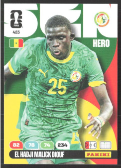 El Hadji Malick Diouf, Kartička, 2026 Panini Adrenalyn XL FIFA World Cup, BASE