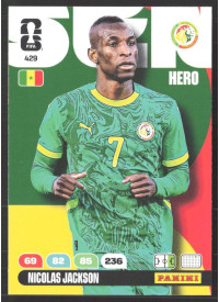 Nicolas Jackson, Kartička, 2026 Panini Adrenalyn XL FIFA World Cup, BASE