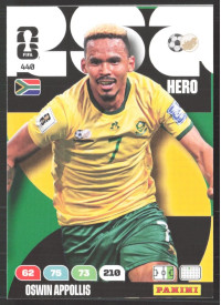 Oswin Appollis, Kartička, 2026 Panini Adrenalyn XL FIFA World Cup, BASE